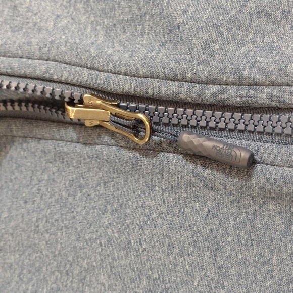 The North Face Light Blue Wind Wall Full Zip Jacket Size M - Picture 8 of 11